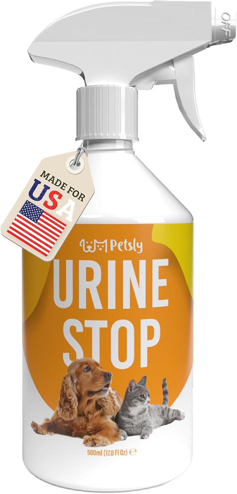 Potty Training Spray for Dogs Cats -17Oz- Non-Staining, Indoor & Outdoor – Train