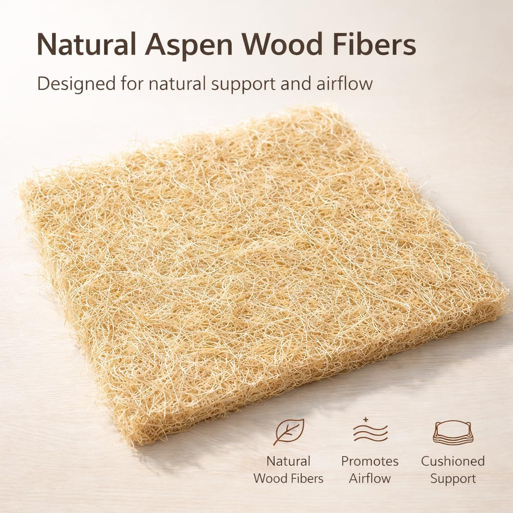 Nest Pads for Chicken Nesting Boxes – 13 X 13 Pads Made in USA from Sustainably