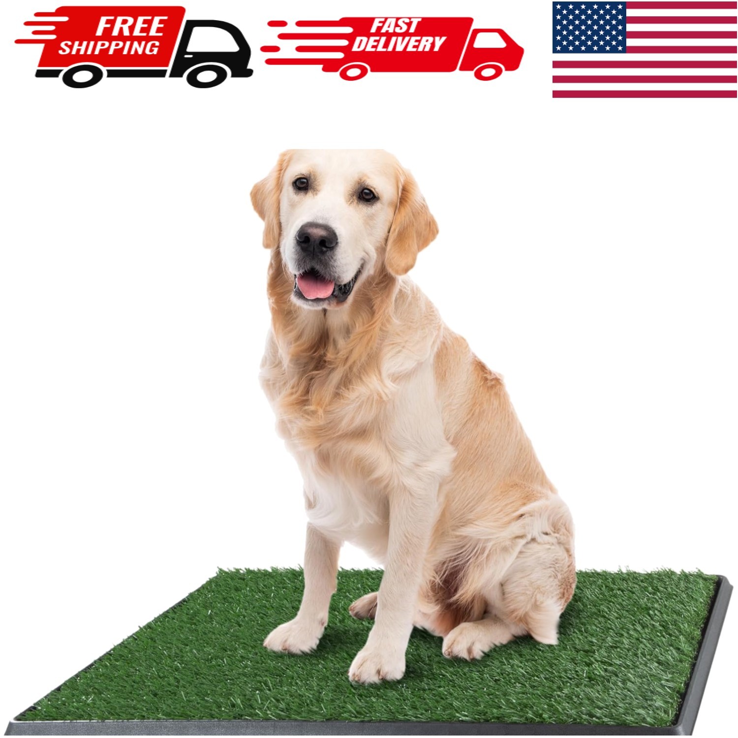 Artificial Grass Puppy Pee Pad 20×30 Inch – Eco-Friendly Indoor/Outdoor Solution