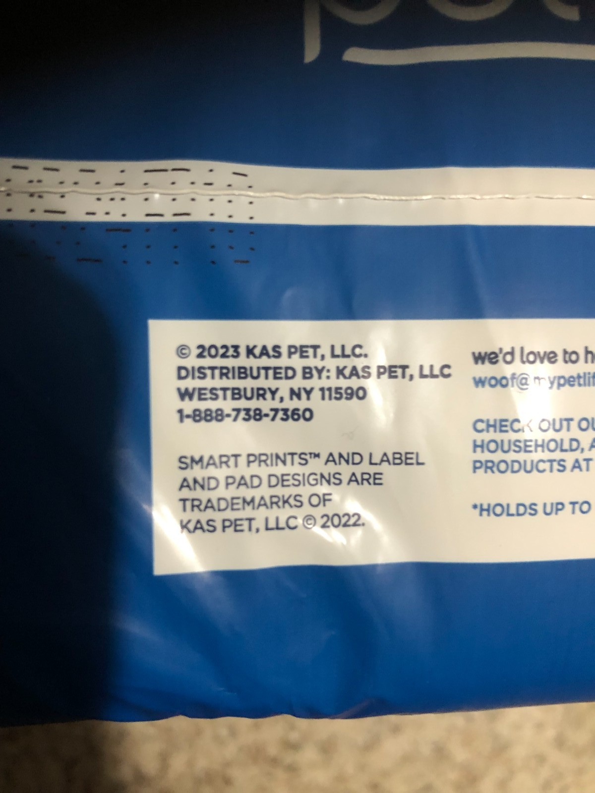 Pet Life Unlimited Smart Prints Dog Pads 40 Ct Large 22″x22″ 6 Cup Capacity NEW
