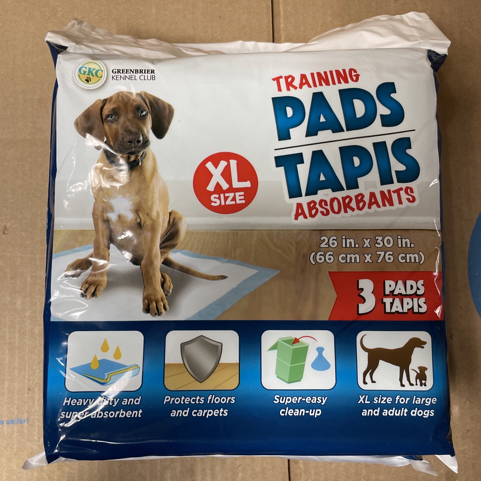 3 Pack of XL Training Pads For Adult Dogs Tapis Absorbant Free Shipping