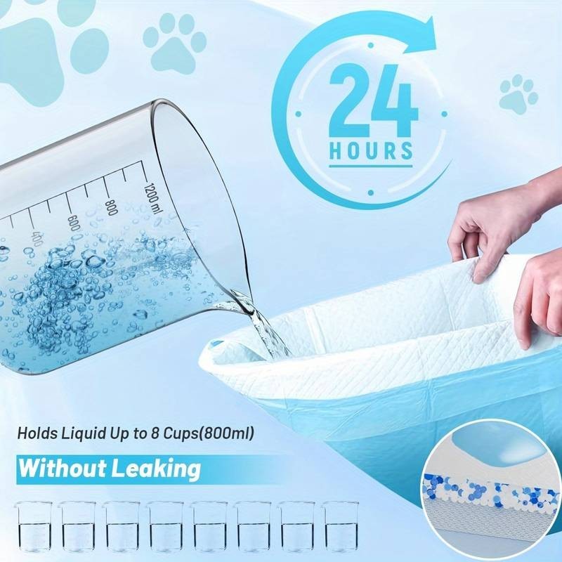 100/50 Puppy Pads Dog Pads Toilet Training Pee Mats Super Absorbent Leak Proof