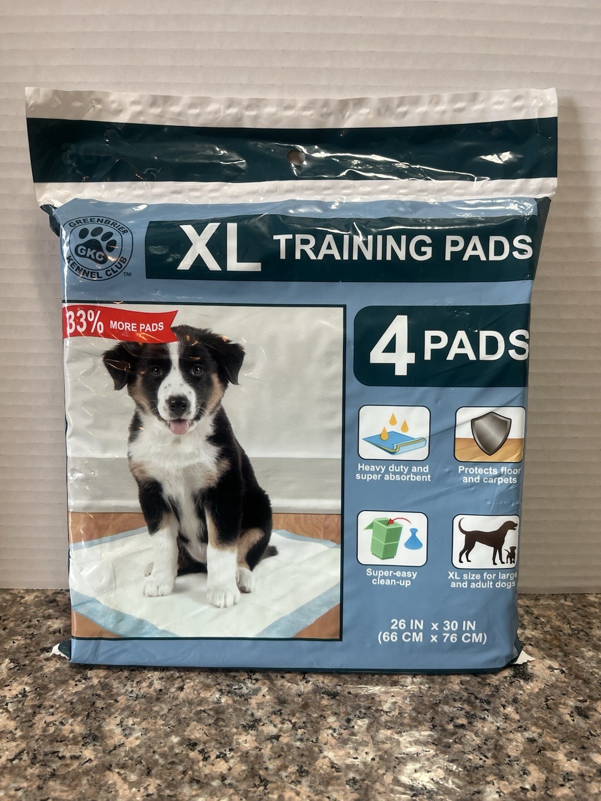 XL Puppy Training Pads 4 Count