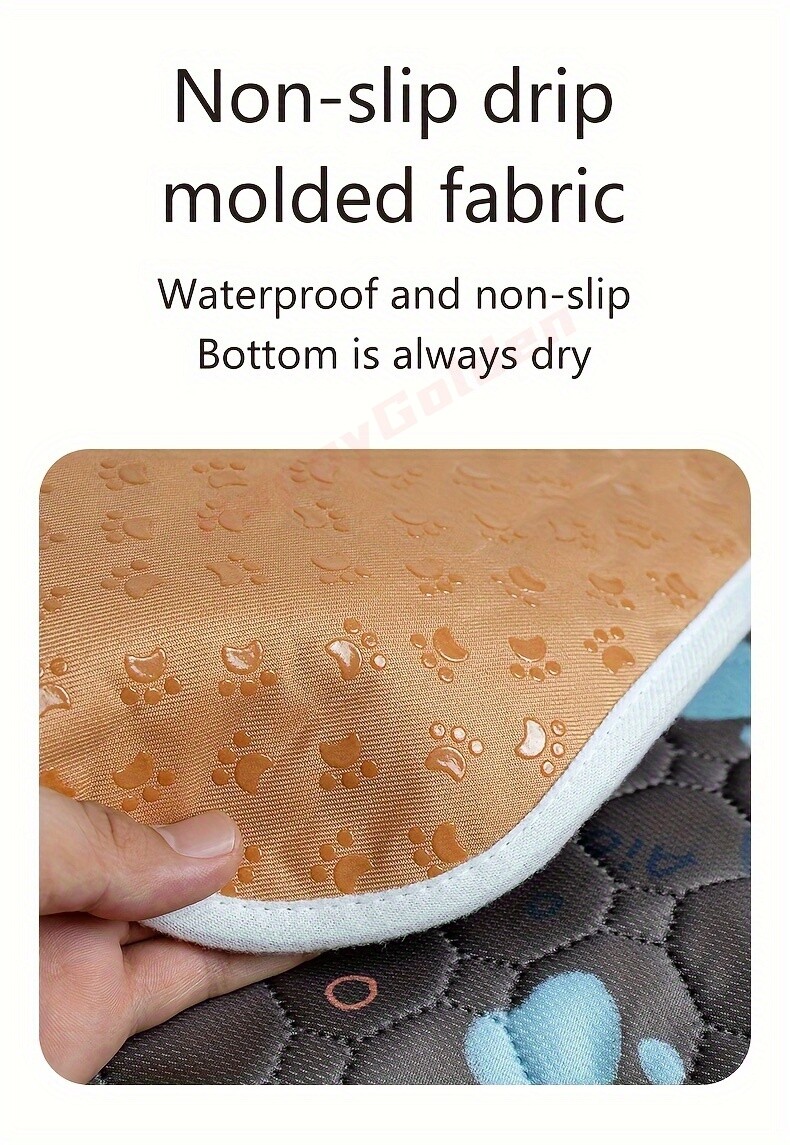 Reusable Washable Dog Pee Pads Absorbent Non-Slip Durable for Home And Travel