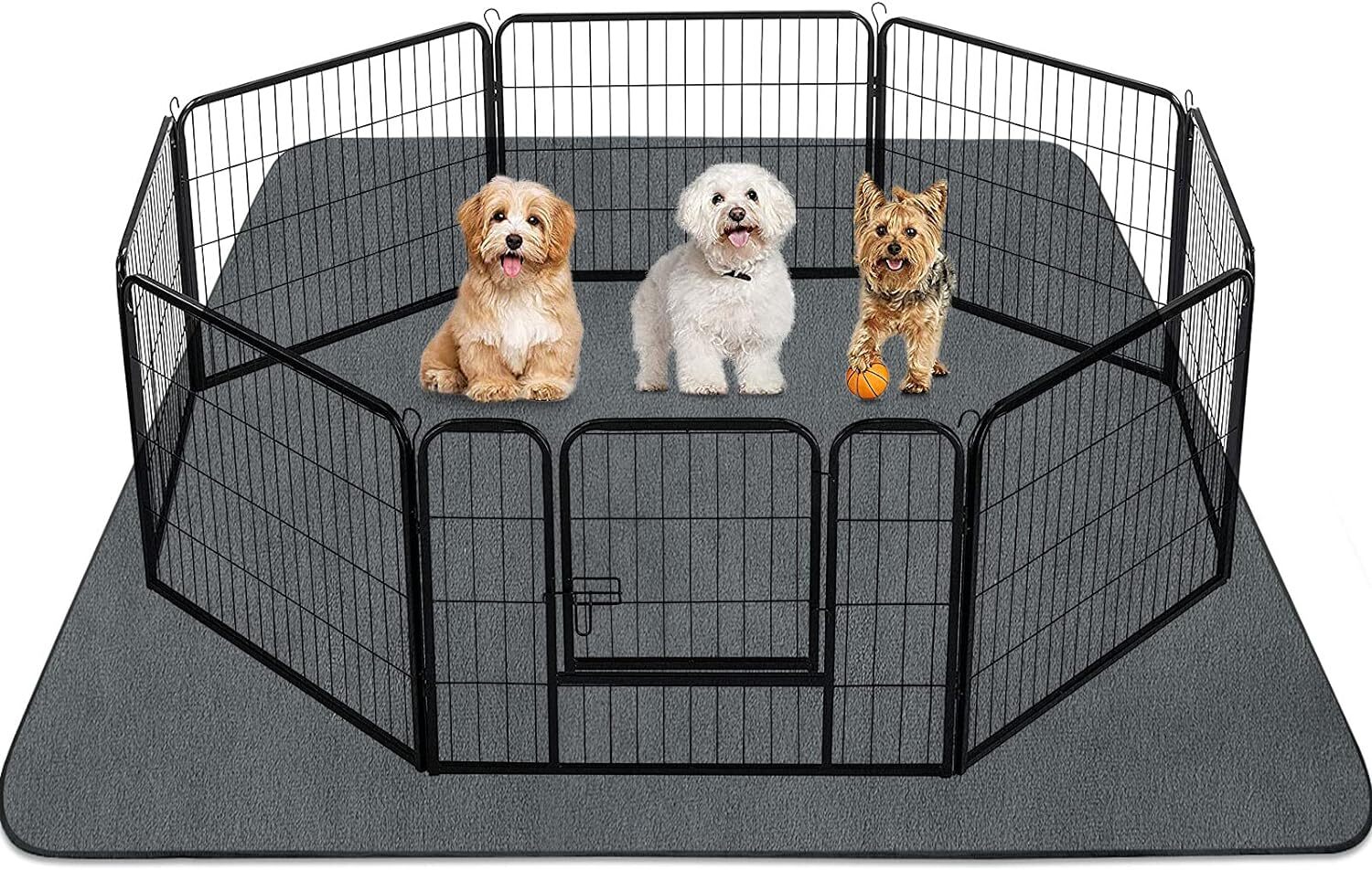 72X72 Inch Washable Dog Pee Pads Leakproof Super Absorbent Reusable Puppy Pads