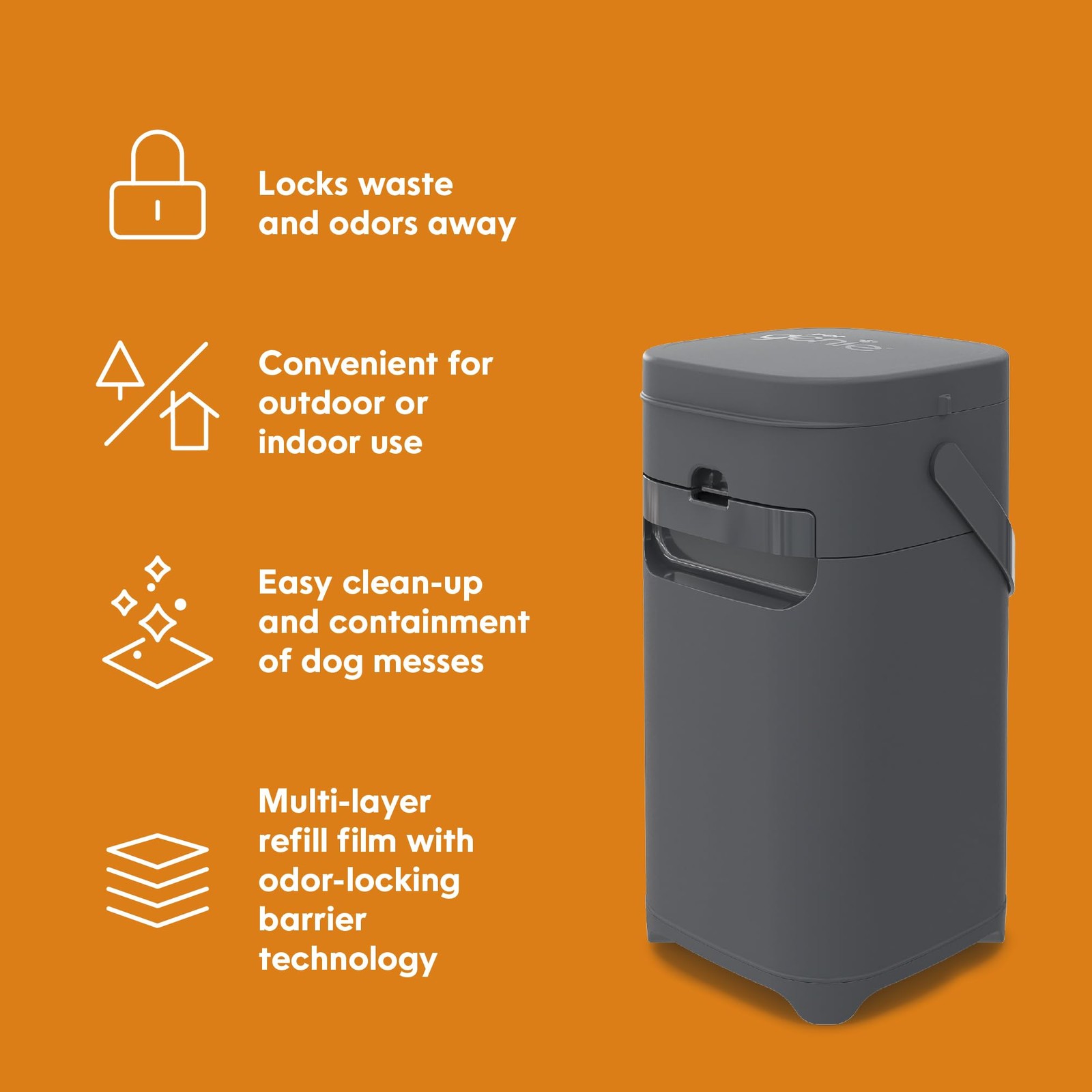Pail | Dog Waste Disposal System for Outdoor and Indoor Odor Control | Dog Po…