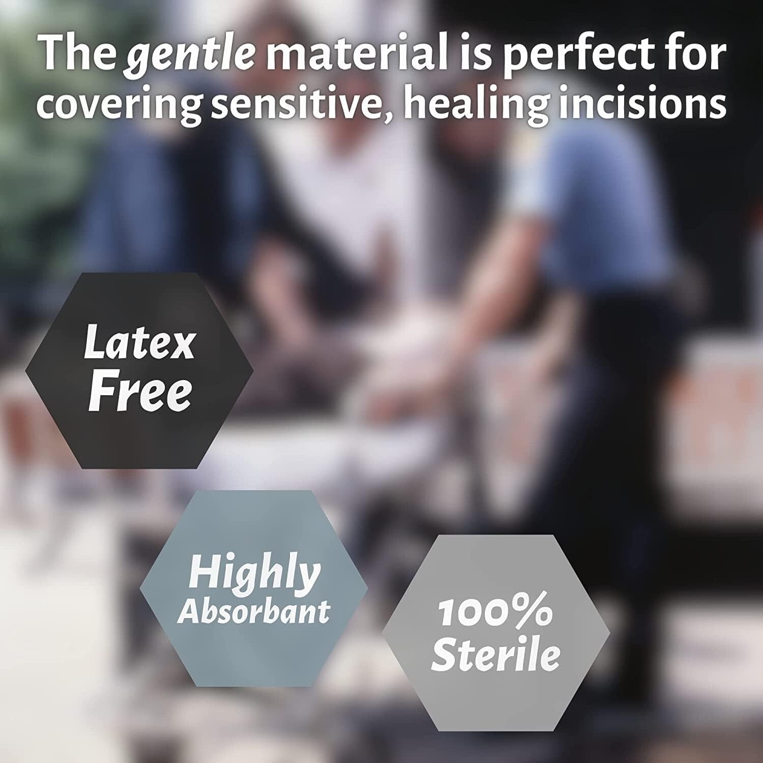 Extra Thick 8×10 Non-Adherent Gauze Pads – Ideal for Heavy-Draining Wounds