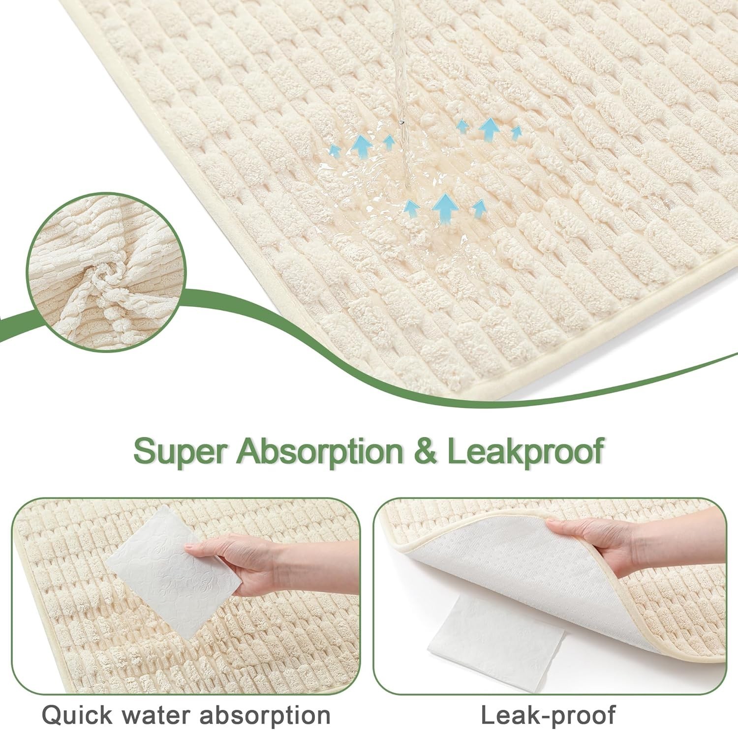 Washable Pee Pads for Dogs, Reusable Puppy Pads Dog Pads, Non-Slip Dog Pee Pa…