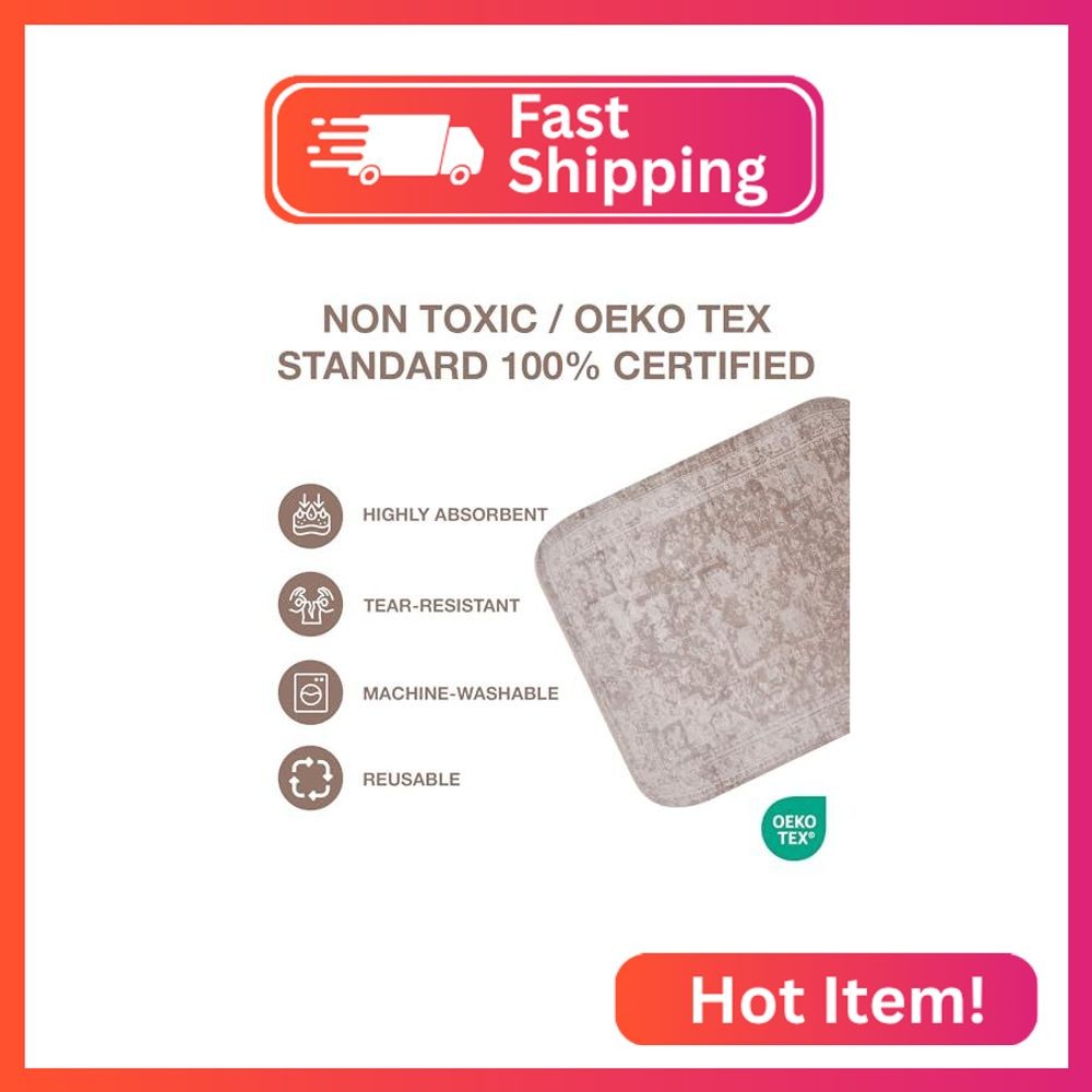 PUPIBOO Washable Pee Pads for Dogs and Cats – Super Absorbent Reusable Puppy Tra