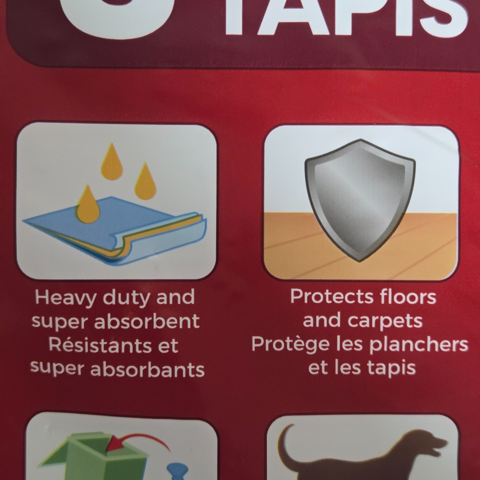 Greenbrier 3 XXL Training Absorbents Pads for Dogs (30 in x 36 in)