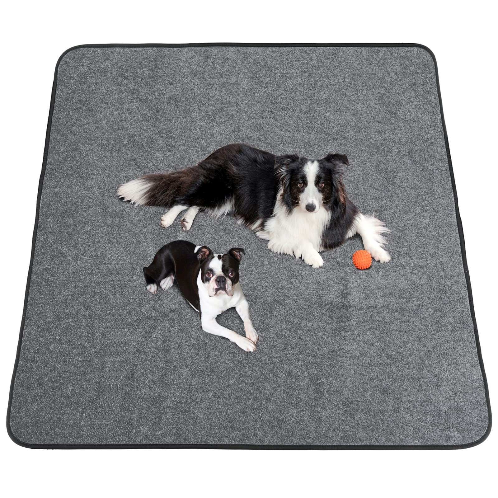 Washable Pee Pads for Dogs 65″x45″/72″x72″ Extra Large Reusable Pee Pads Wate…