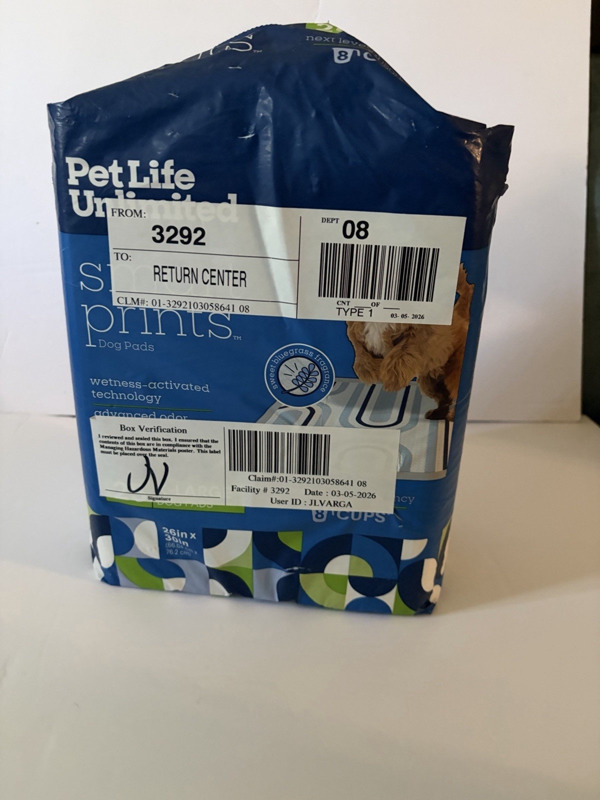 Pet Life Unlimited Dog Pads – 26 x 30 – 19 ct