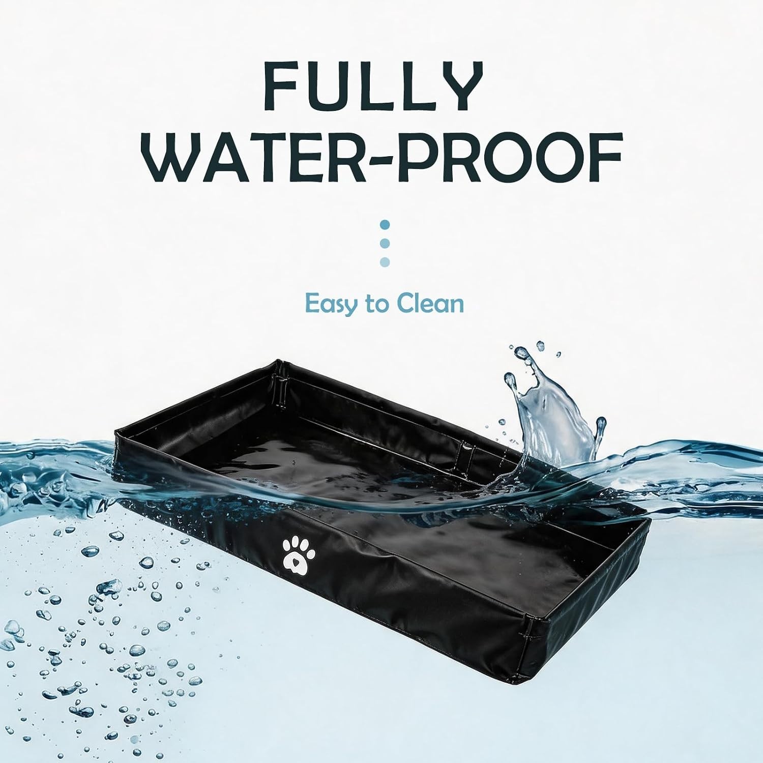 Foldable Waterproof Puppy Pee Pad Holder – Small Breed Indoor Potty Tray