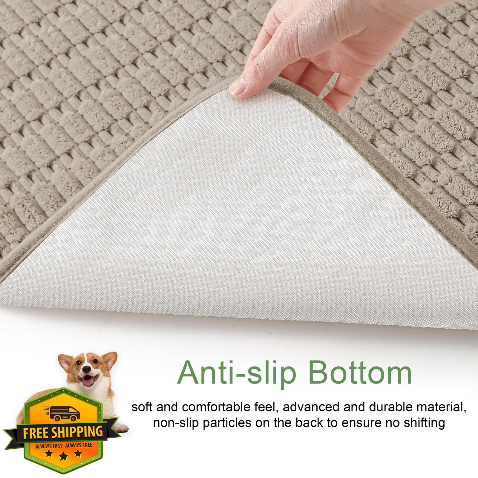 Sinotalent Washable Pee Pads Brown 40″x60″(Pack of 1)