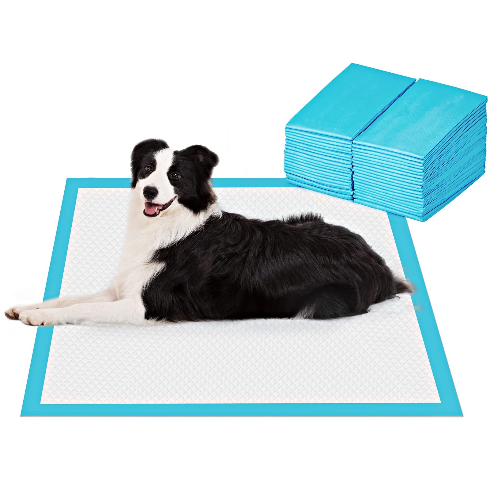 30 Count Extra Large Puppy Training Pads 28×34 Leak Proof Dog Pee Pads