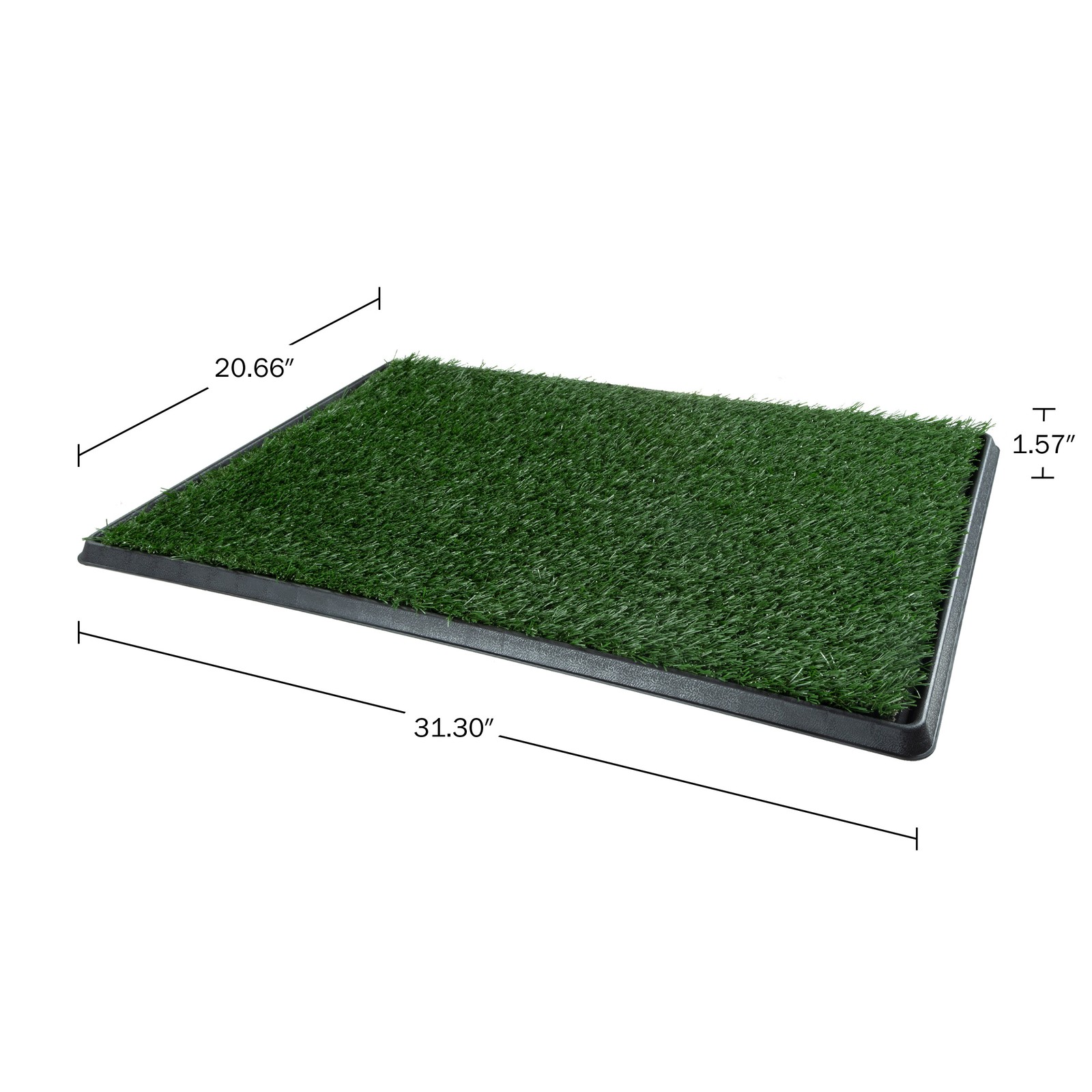 Artificial Grass Puppy Pee Pad Dogs 20×30 4-Layer Training Potty Pad with Tray