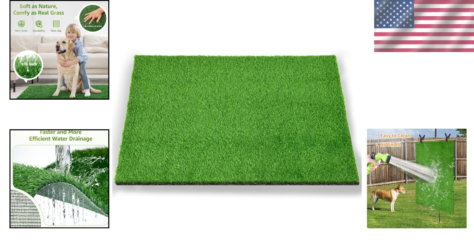 Low Maintenance Artificial Grass for Dogs
