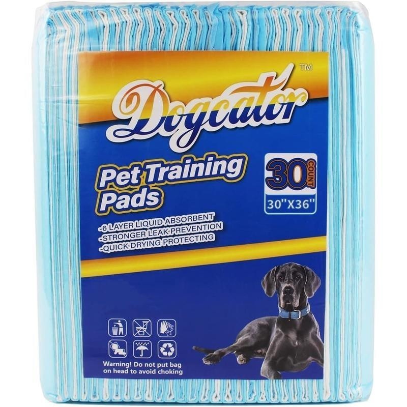 XL Dog Pee Pads Super Absorbent Leak Proof Quick Dry 30 Count Pet Training Pads