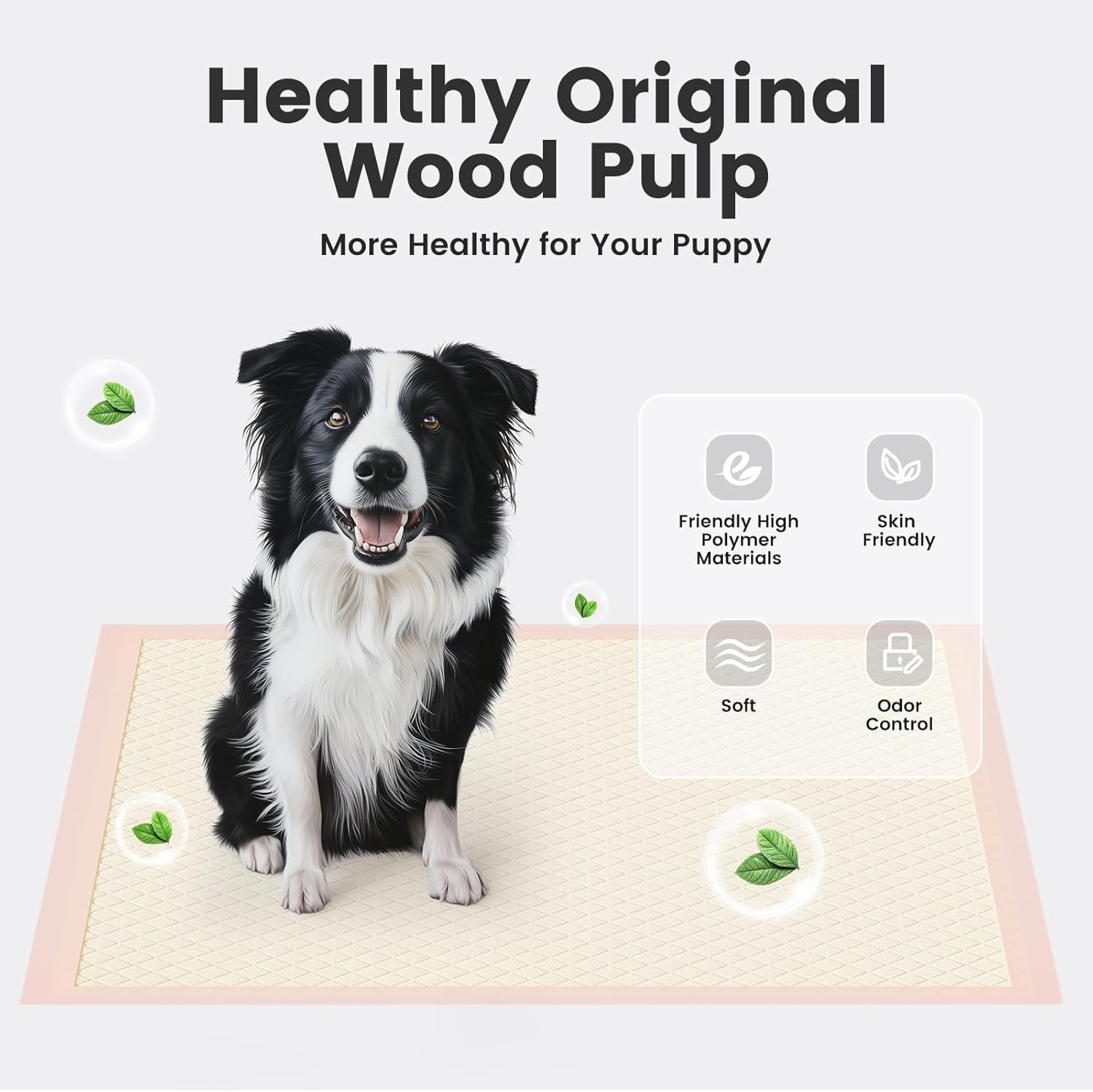 Gardner Pet Disposable Puppy Pads XL, 28″x34″ Super 28×34-Apricot, Apricot