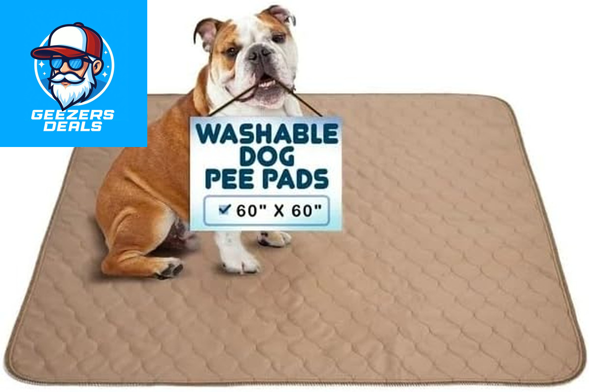 Reusable Dog Pee Pads – Dogs Waterproof Training Pads – Washable & Sanitary – Ro