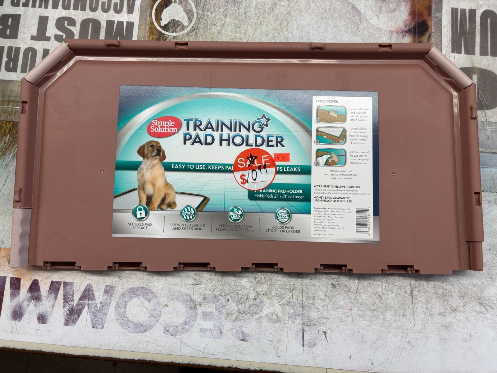 Simple Solution 1 Training Pad Holder Holds 21” X 21” Or Larger Hero Pet Brands