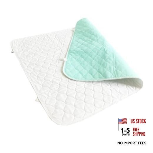 Washable Waterproof Bed Pads, Extra Absorbent 34”x52” (2 34×52 Inch (Pack of 2)