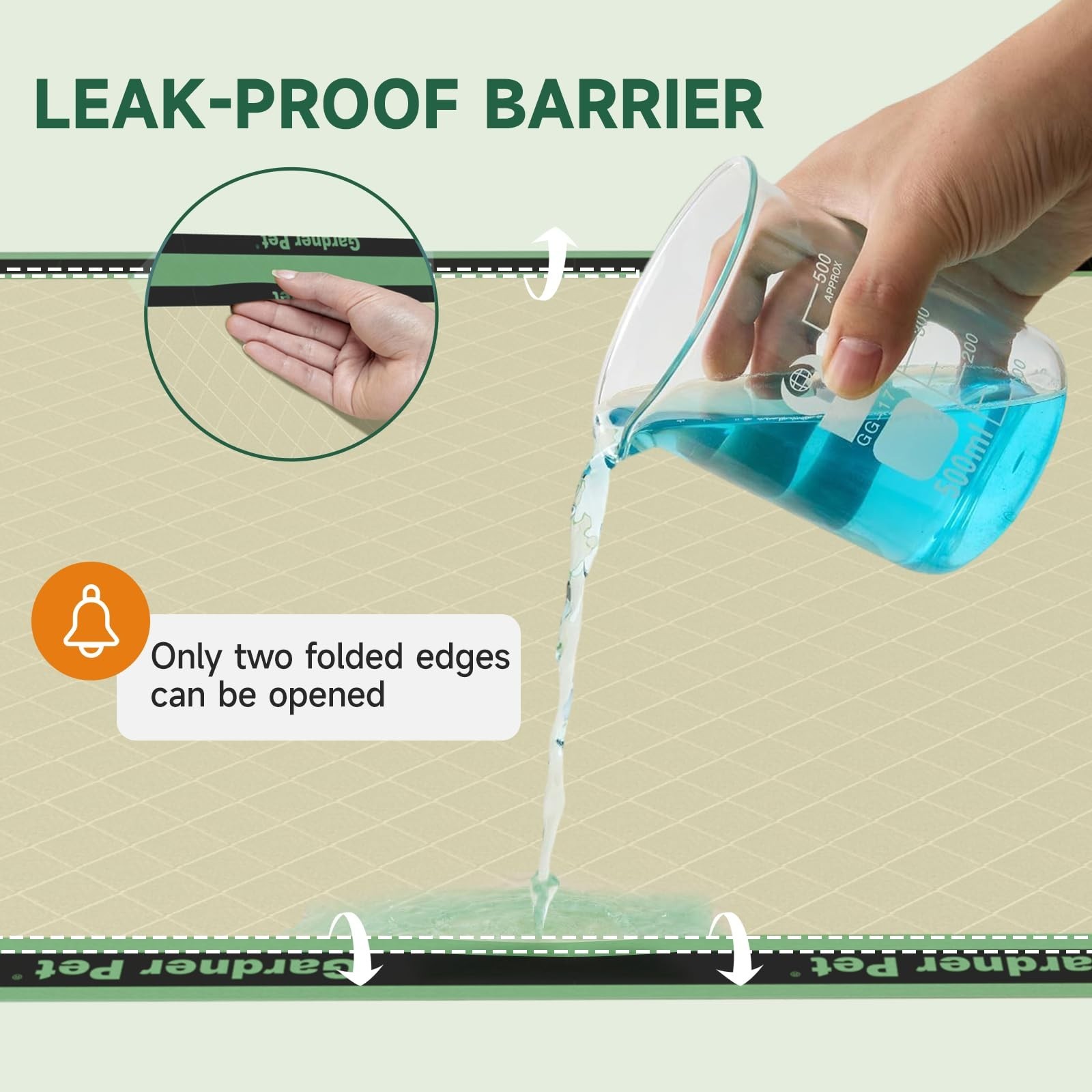 Gardner Pet Disposable Puppy Pads XL, 22″ x 22″ Dog Pee Pads for Dogs, Super …