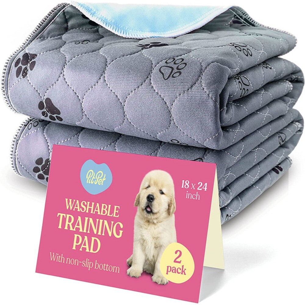 Washable Pee Pads for Dogs – Super Absorbent Reusable Puppy Pads 2Pack