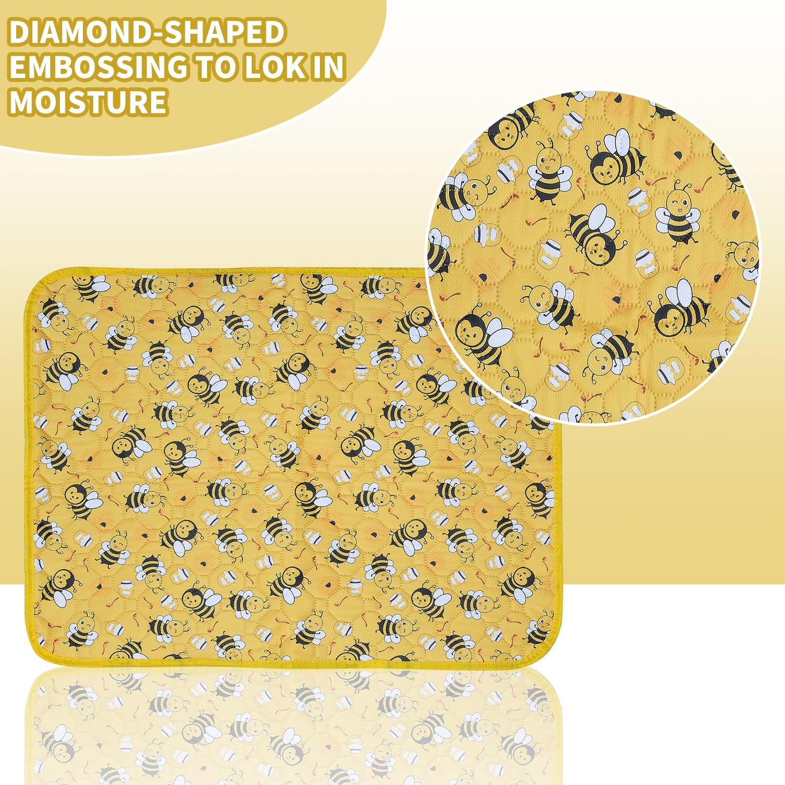 Washable Pee Pads Super-Absorbent Non-Slip Waterproof – Perfect for Potty