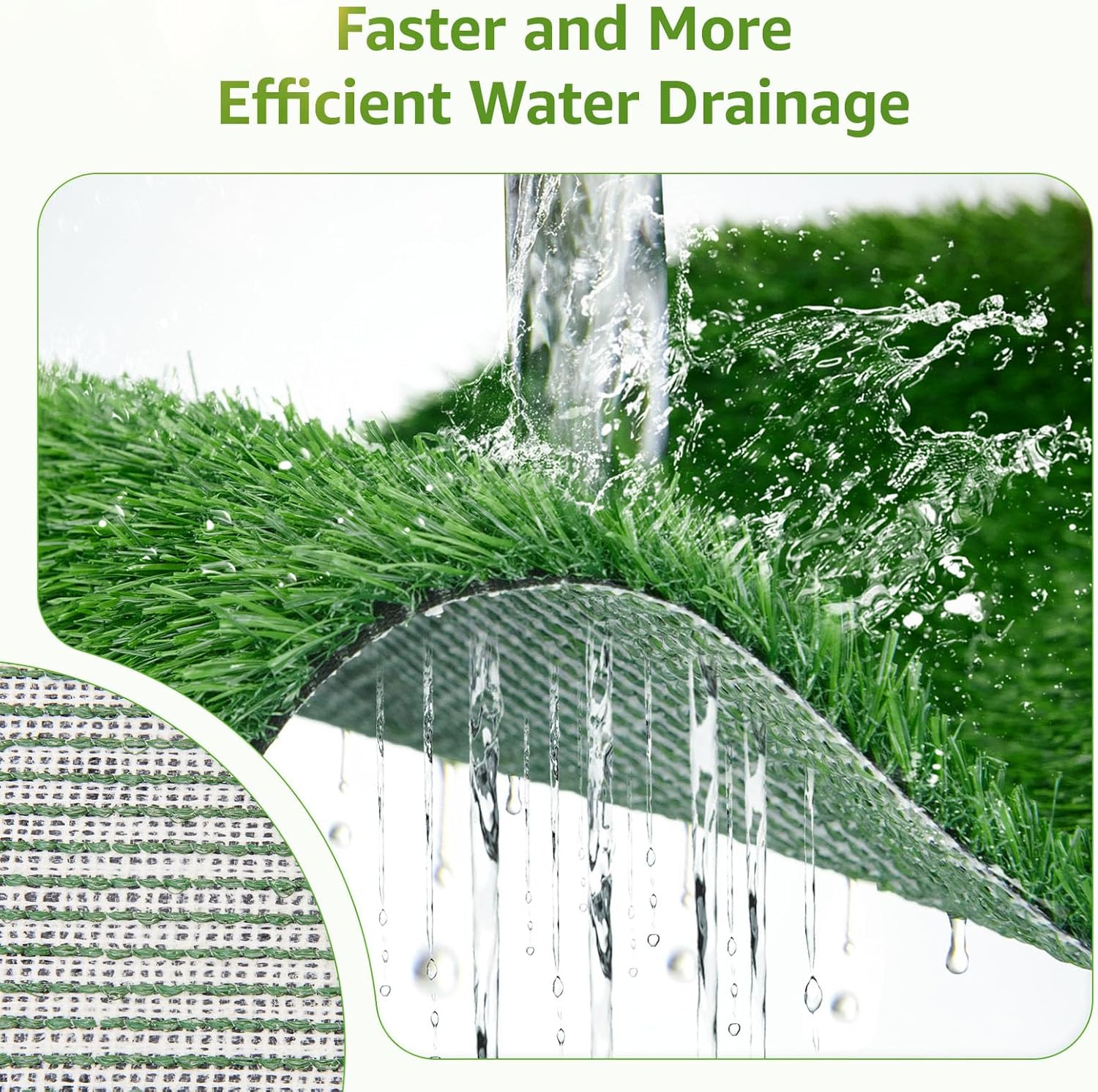 Dog Grass Pee Pads, Artificial Dog Grass Pads for Potty Tray, Fake Grass for Dog