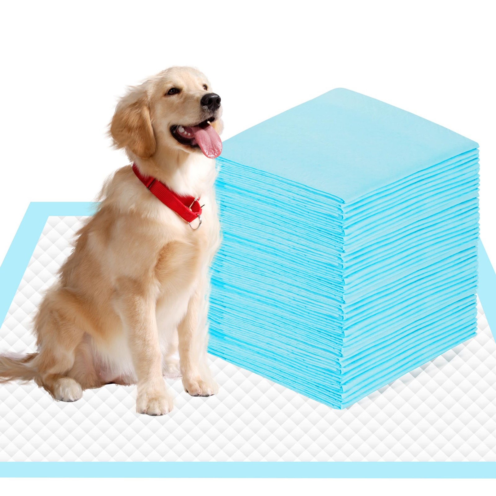 28″x34″ Dog Pee Pads Extra Large, Super Absorbent Leakproof Quick Drying Pee …