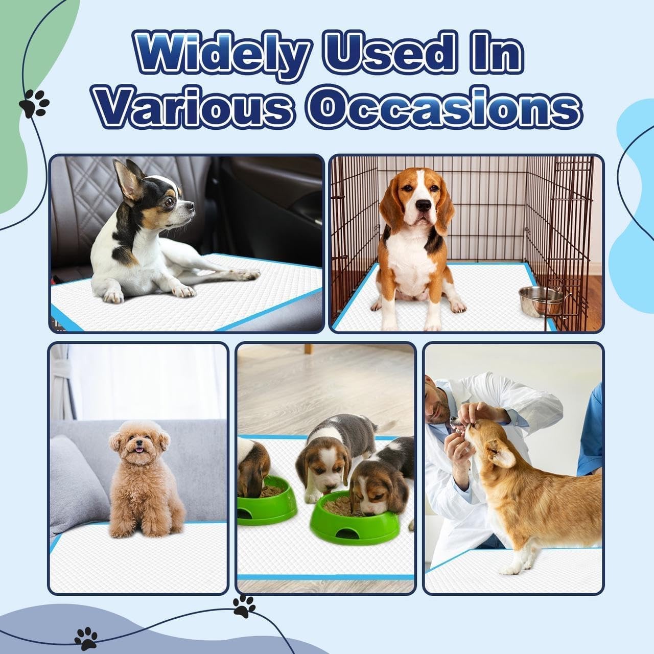 Puppy Pee Pads XL 100 Count Extra Large Dog Training Pads Super Absorbent