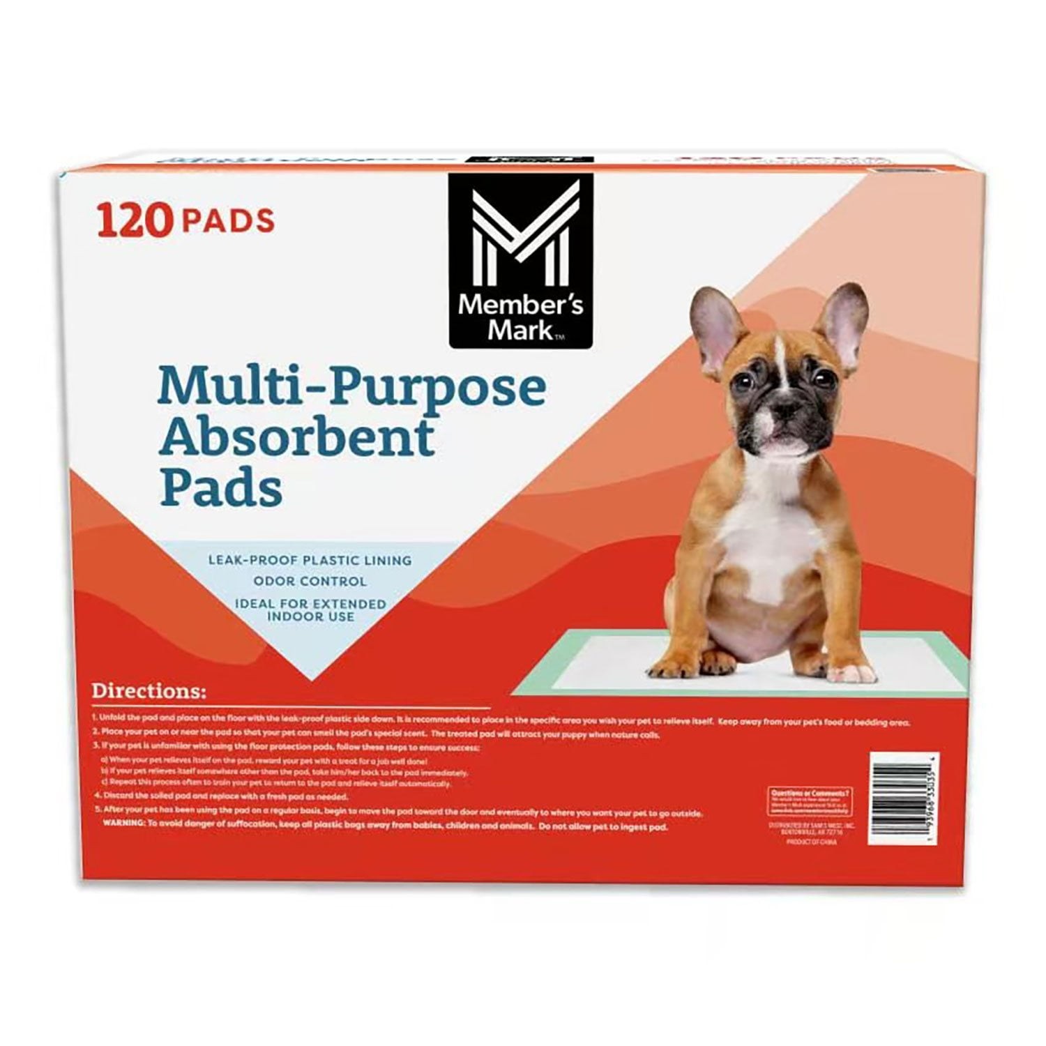 Member’s Mark Multipurpose Absorbent Pads, 23″ x 24″, 120 ct