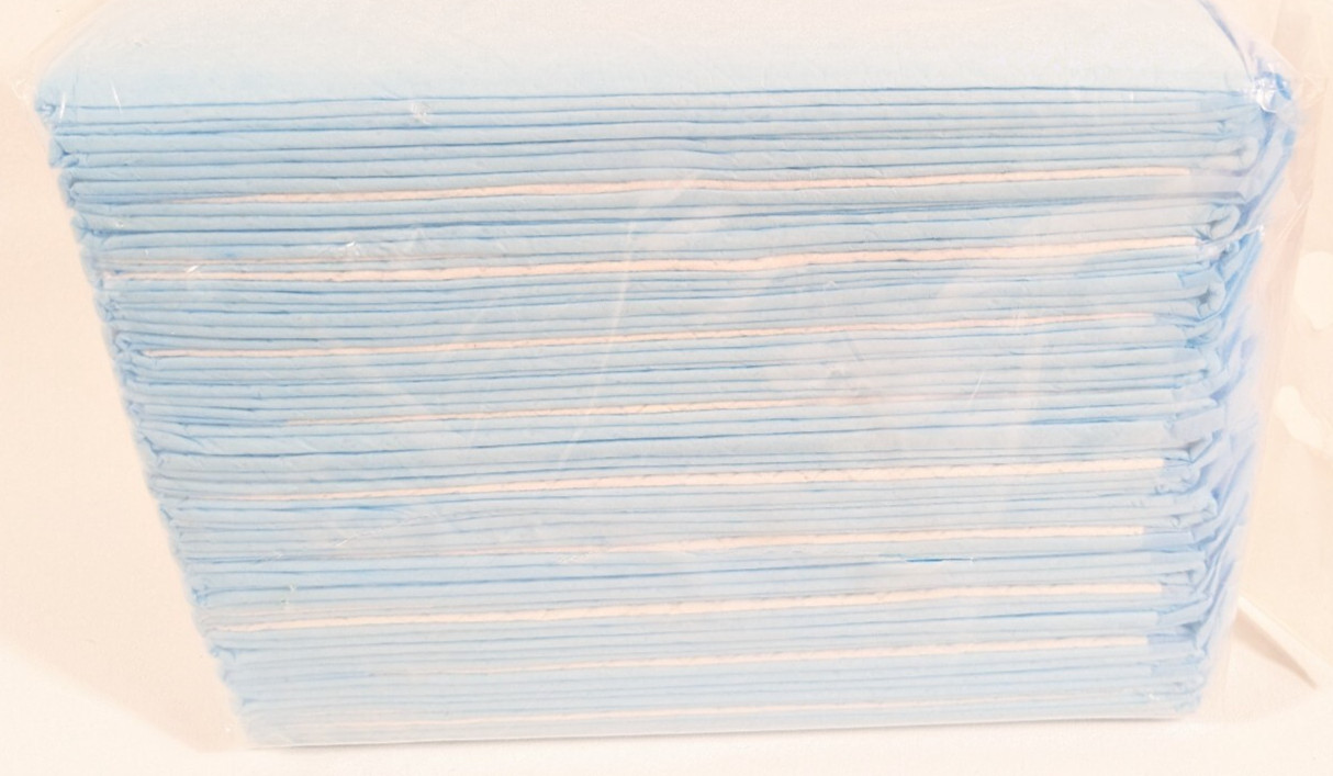New! 20 PCS Puppy Pads Absorbent Pet Training Pads Dog Blue L Size ScratchMe