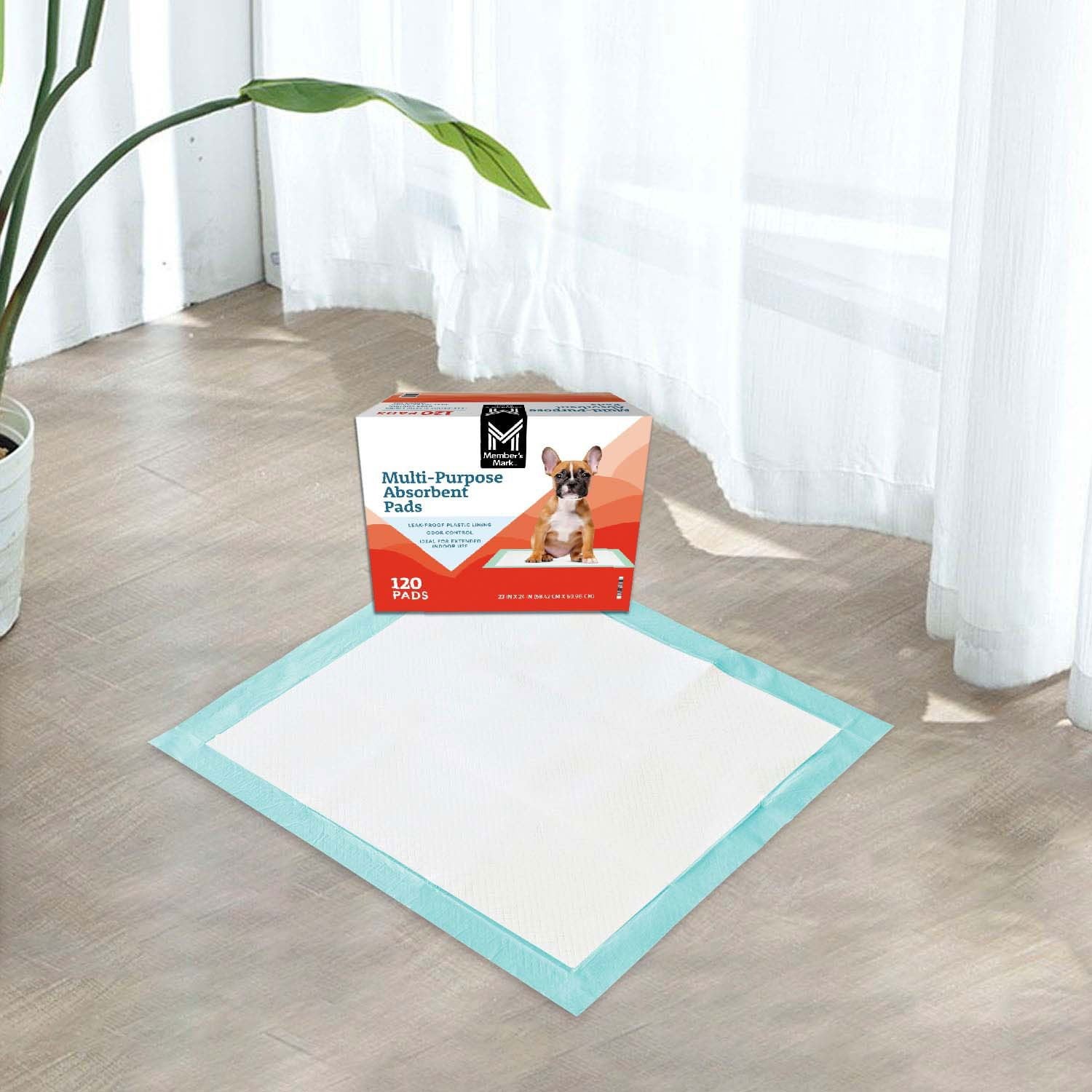 Member’s Mark Multipurpose Absorbent Pads, 23″ x 24″, 120 ct