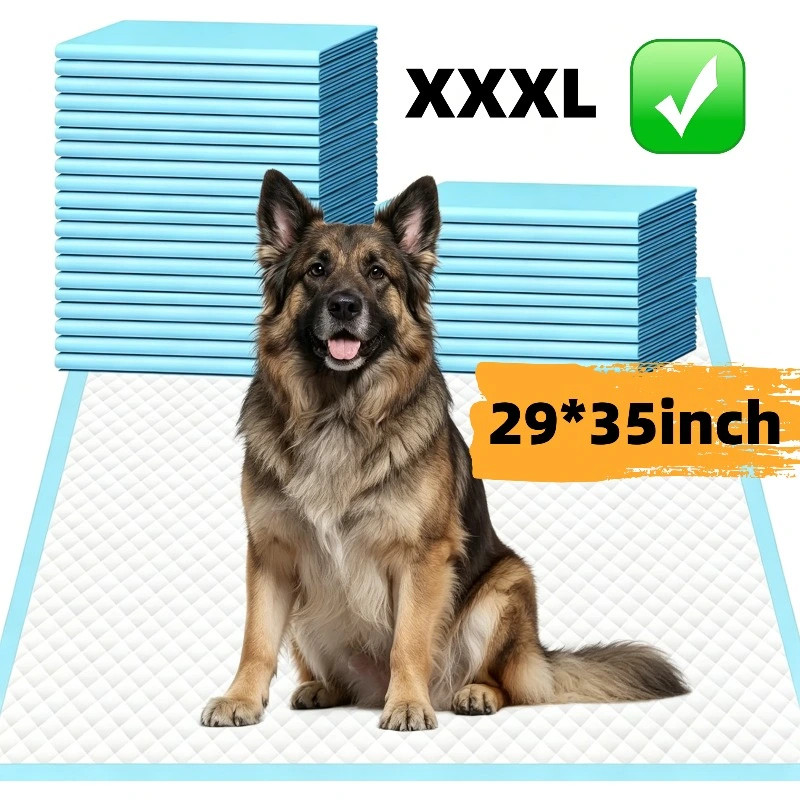 Super Absorbent Leak-Proof Quick-Dry Disposable Pet Potty Training Pads for Dogs