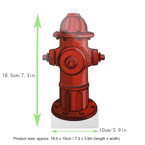 10PCS Dog Fire Hydrant Pee Post Paper, Fire Hydrant Trainer Paper, 7.3 x 3.9in