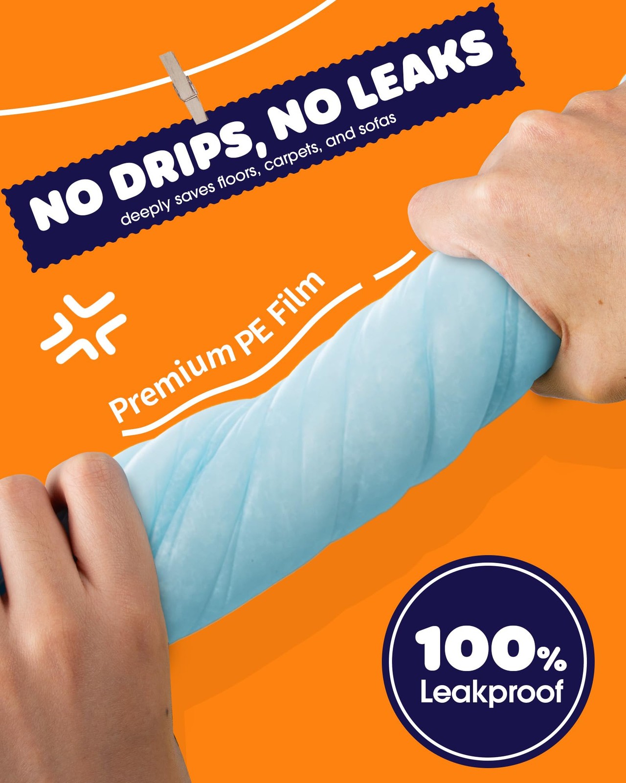 Puppy Pads – Super Absorbent & Spill-Proof Pee Pads for Dogs with 6-Layer Mat…