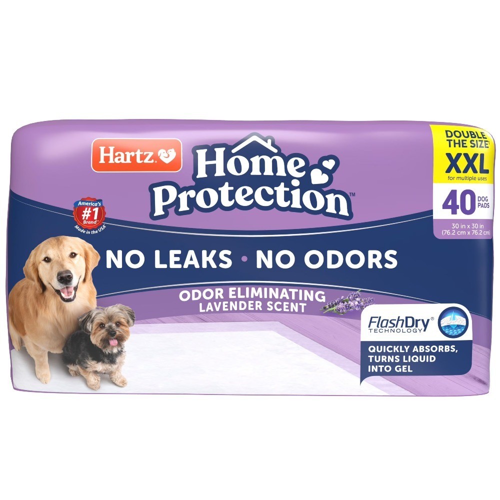 Extra Large Dog Pee Pads 30×30 Inch 40 Count Super Absorbent Washable Puppy