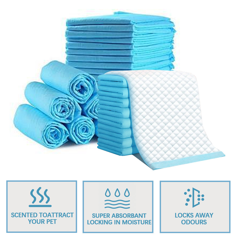 75pcs XXXL 44 X28 Thickened Super Absorbent Leak-Proof Puppy Training Pads