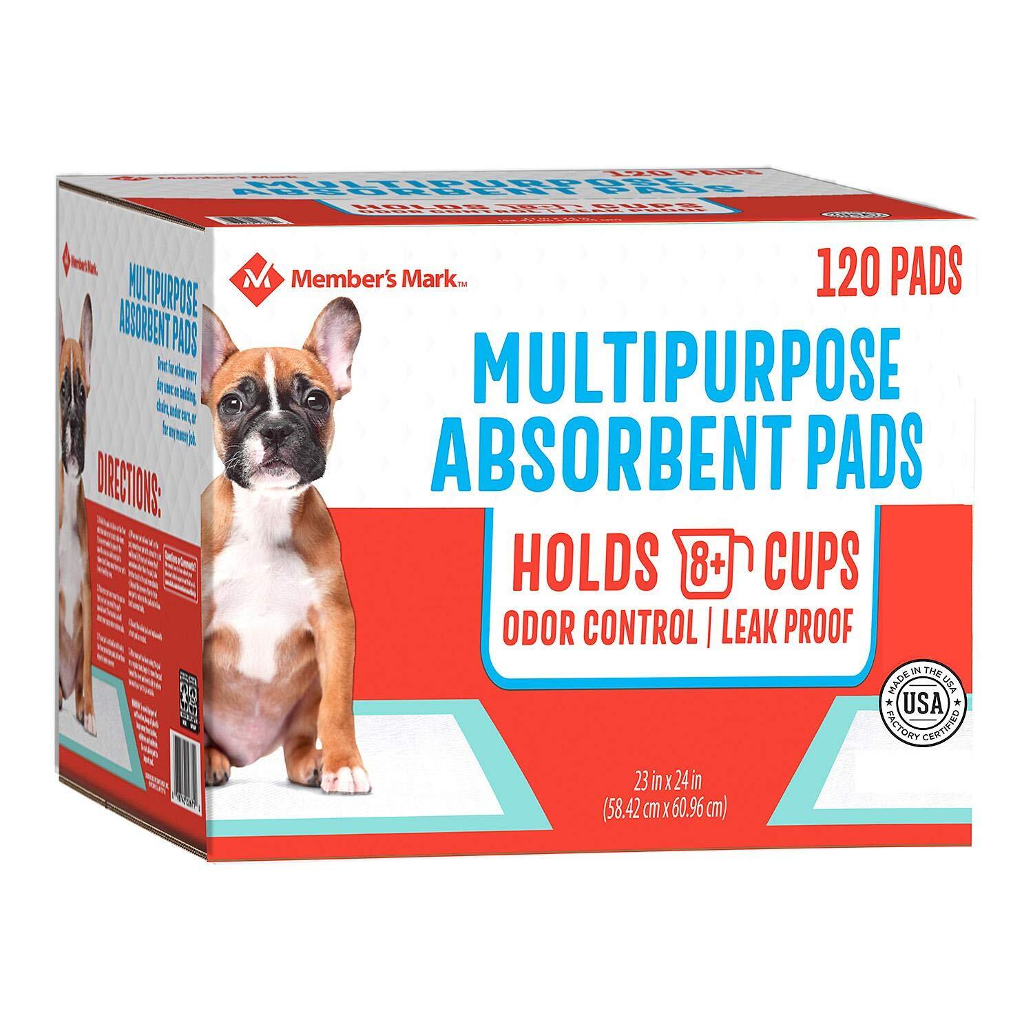 Bubbacare Member’s Mark Member’s Mark Puppy Multipurpose Absorbent Pads Net
