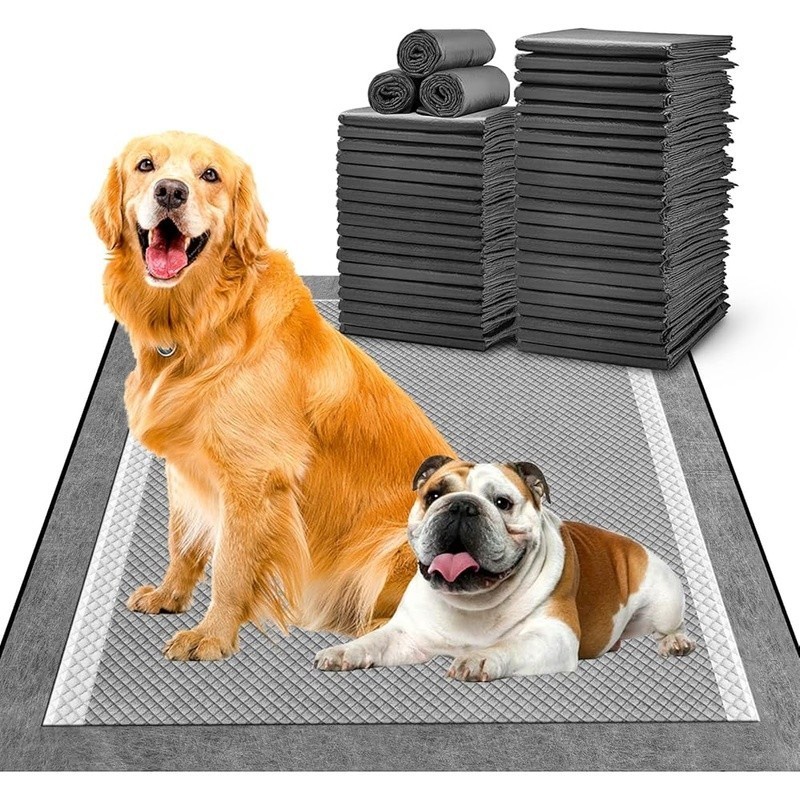 Activated Carbon Dog Pee Pads Leakproof Quick Dry 6 Layer Training Pads Dogs New
