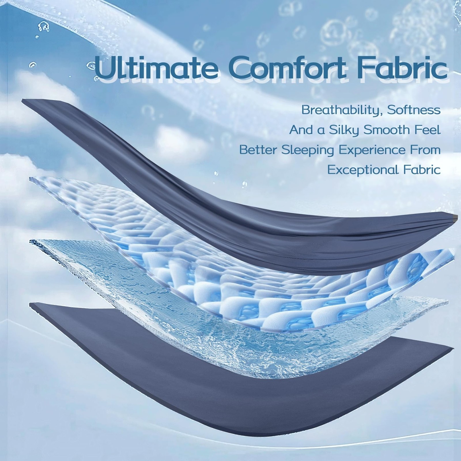 Cooling Comforter Full/Queen Size with Tencel™ Fill, Cooling Blankets for