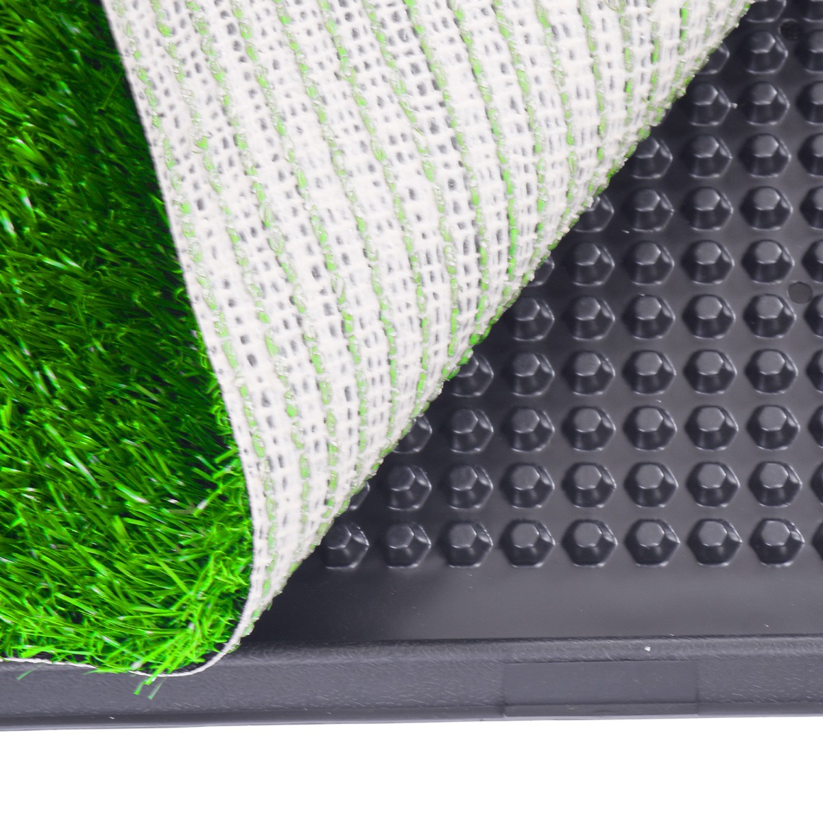 30in Puppy Dog Training Pee Pad Mat Tray Grass House Toilet W/tray Pet Potty
