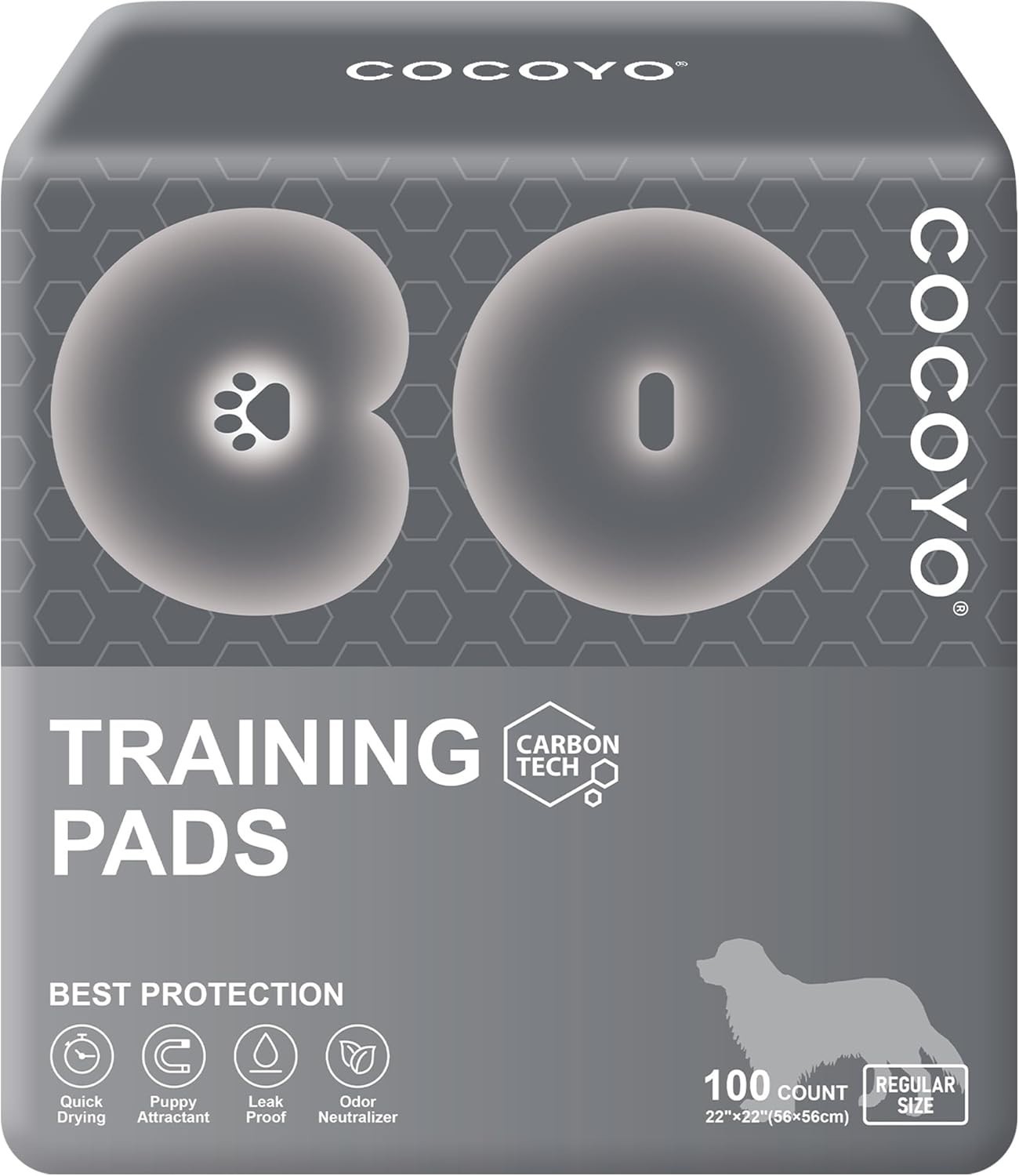 COCOYO Best Value 22″x22″ Dog Training Pads 100 Count | Dog Pee Pads | NEW!