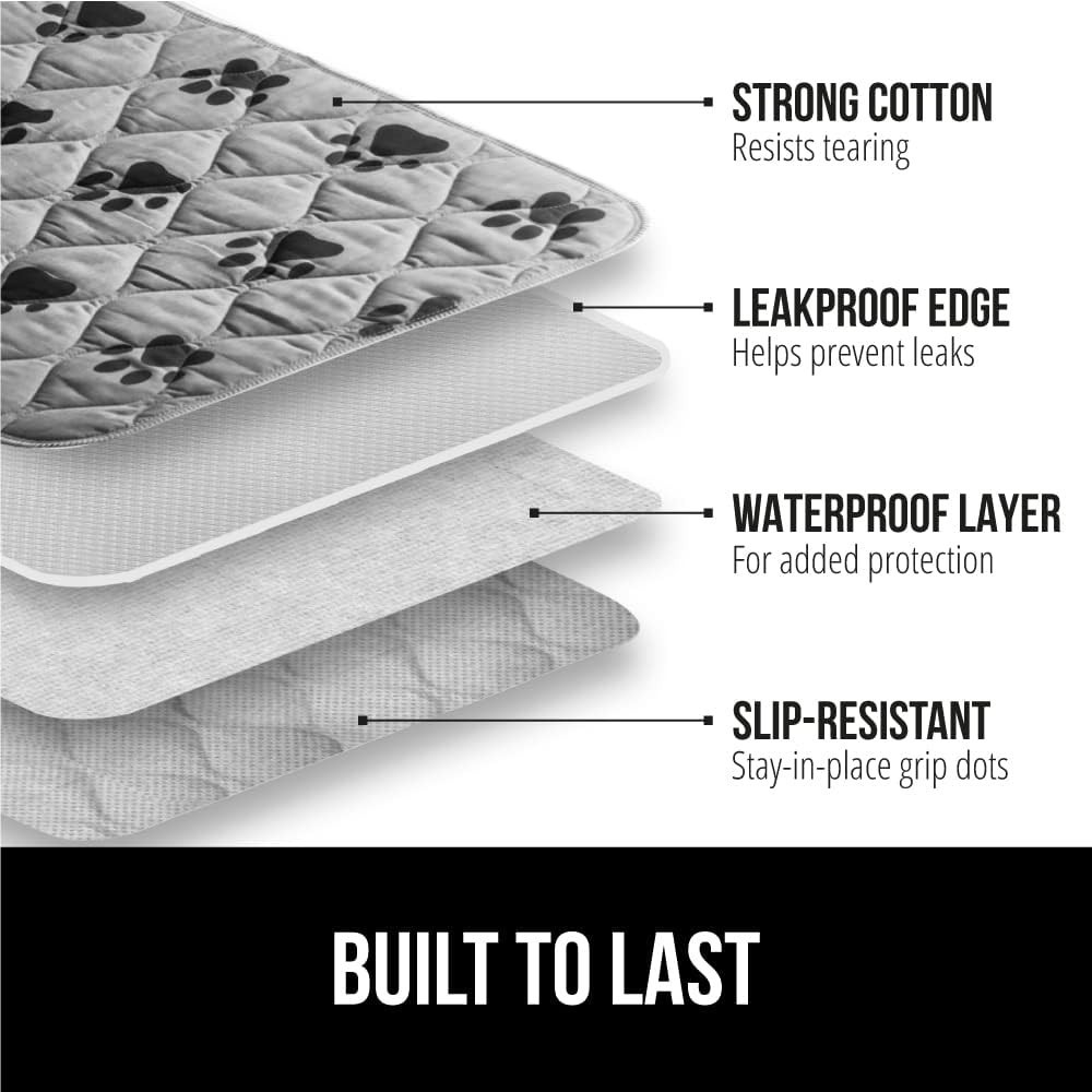 High-Quality Washable Puppy Pee Pad, Slip-Resistant 22×16 Mat for Easy Training