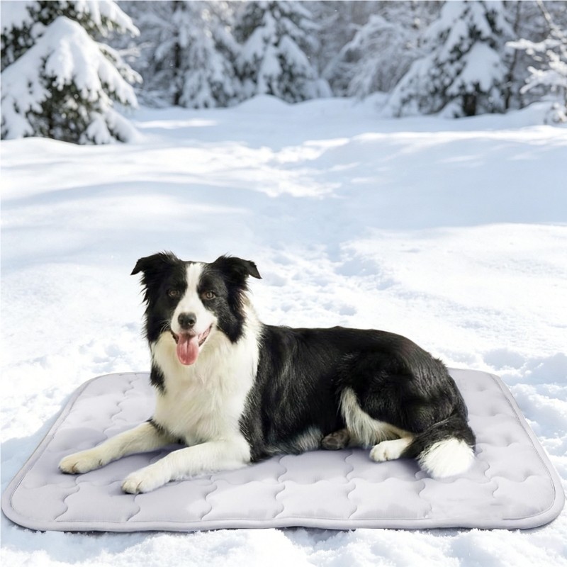 Breathable Dog Cooling Gel Mat for Warm Weather Comfort and Indoor Rest