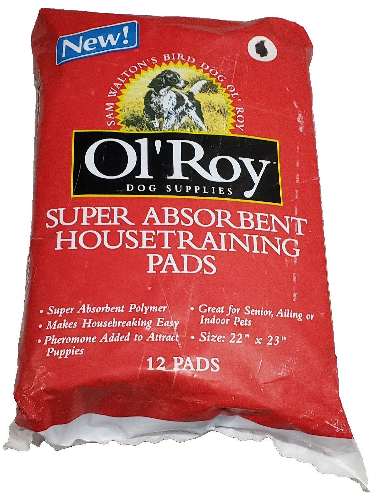 Ol’Roy 12pc 22″ x 23″ Dog Training and Potty Pads House Training Pads