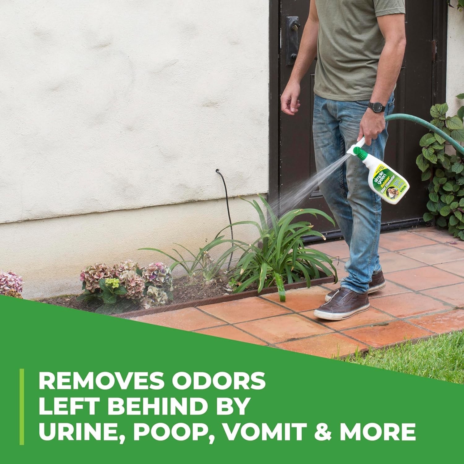 Outdoor Odor Eliminator for Pets, Dogs, Ideal for Artificial Grass & Patio 32…
