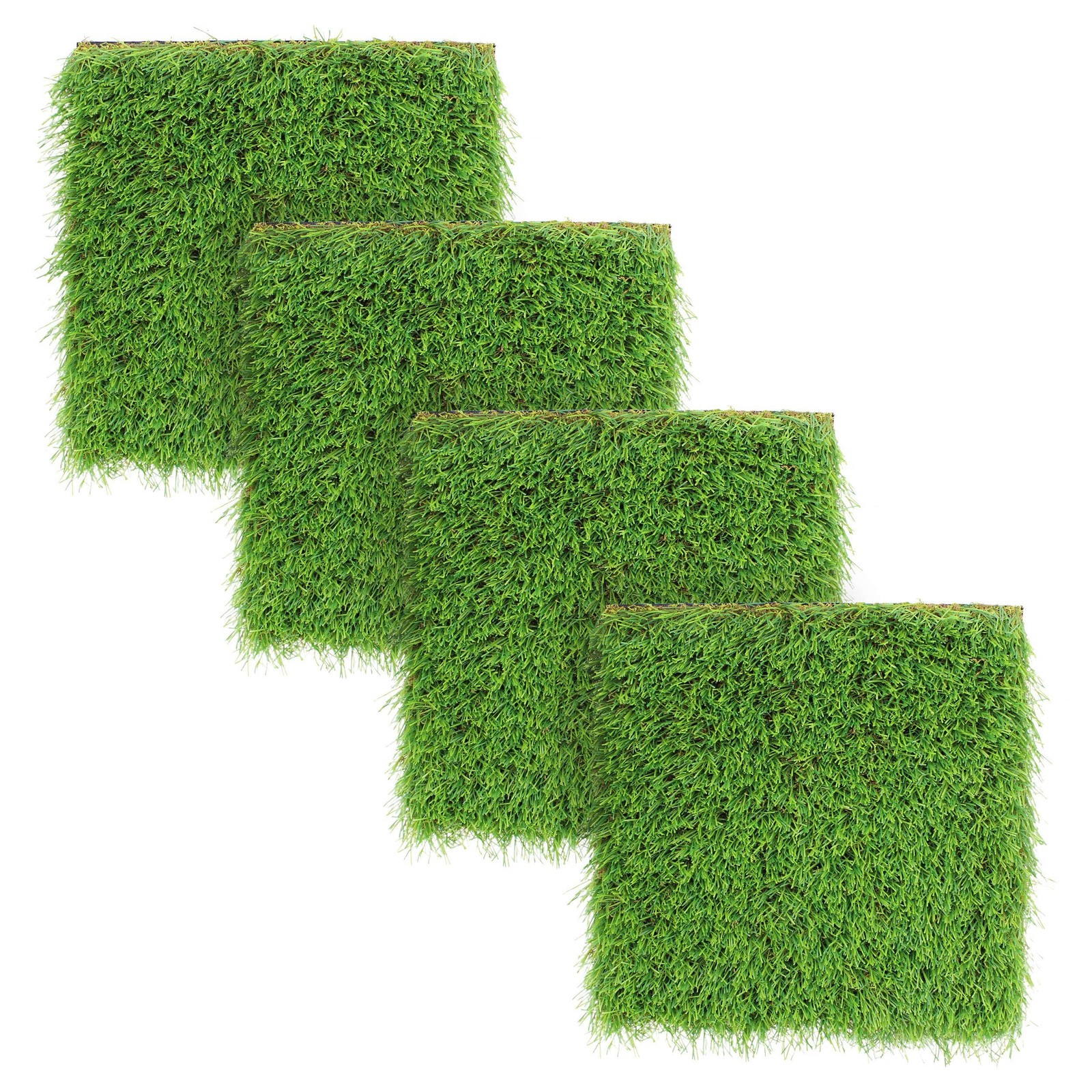 Ruralty Nesting Box Pads Artificial Turf Square 4pk – Synthetic Pads for Chic…